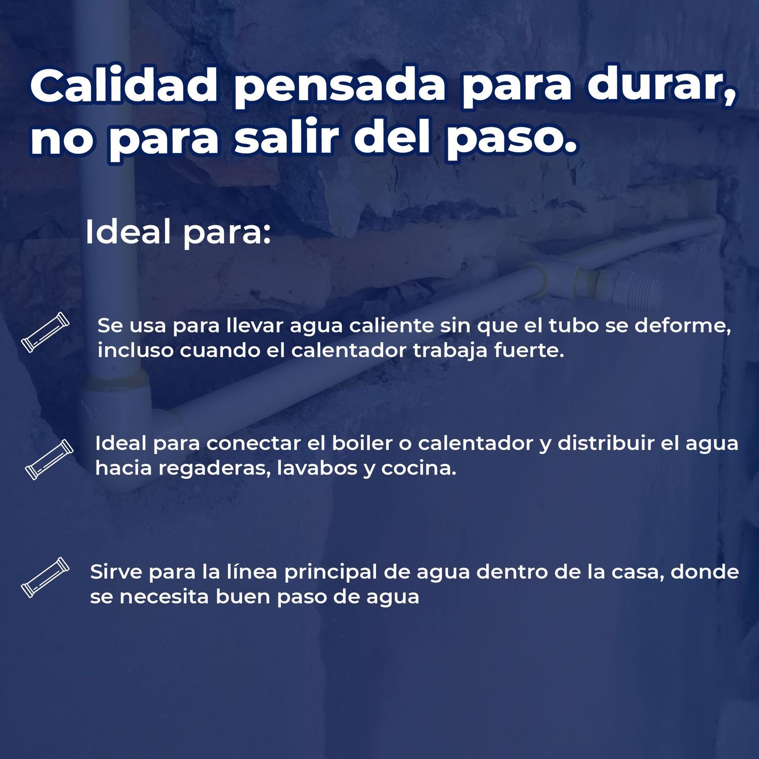 Tubo CPVC 1 pulg x 6.10 m