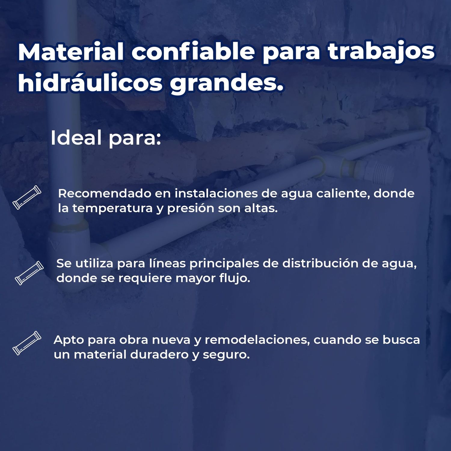 Tubo CPVC Iusa 2 pulgadas x 6.10 m