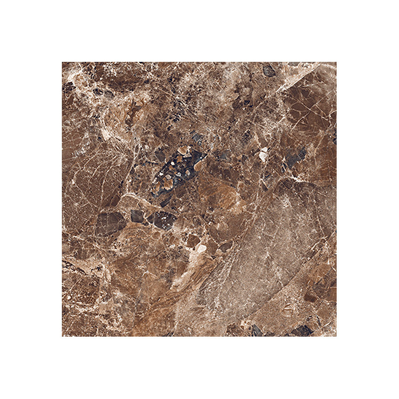 Piso Emperador Foncer Vitrificado 60 x 60 cm