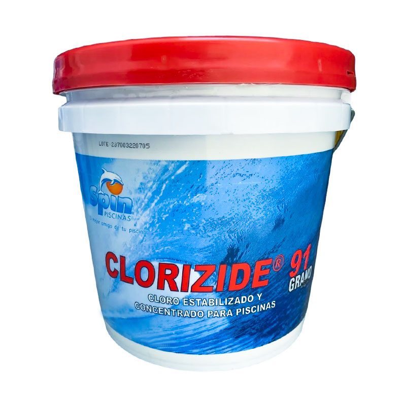 Tricloro Clorizide 91 Tableta 3 Spin Químico 8 Kg