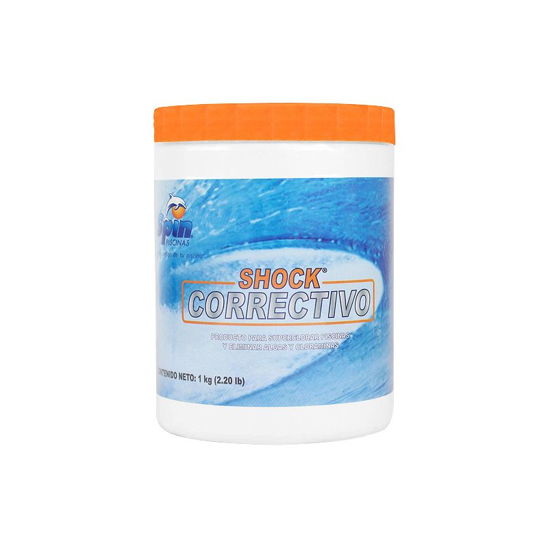 Dicloro Shock Correctivo 1 Kg Spin Químico Alberca