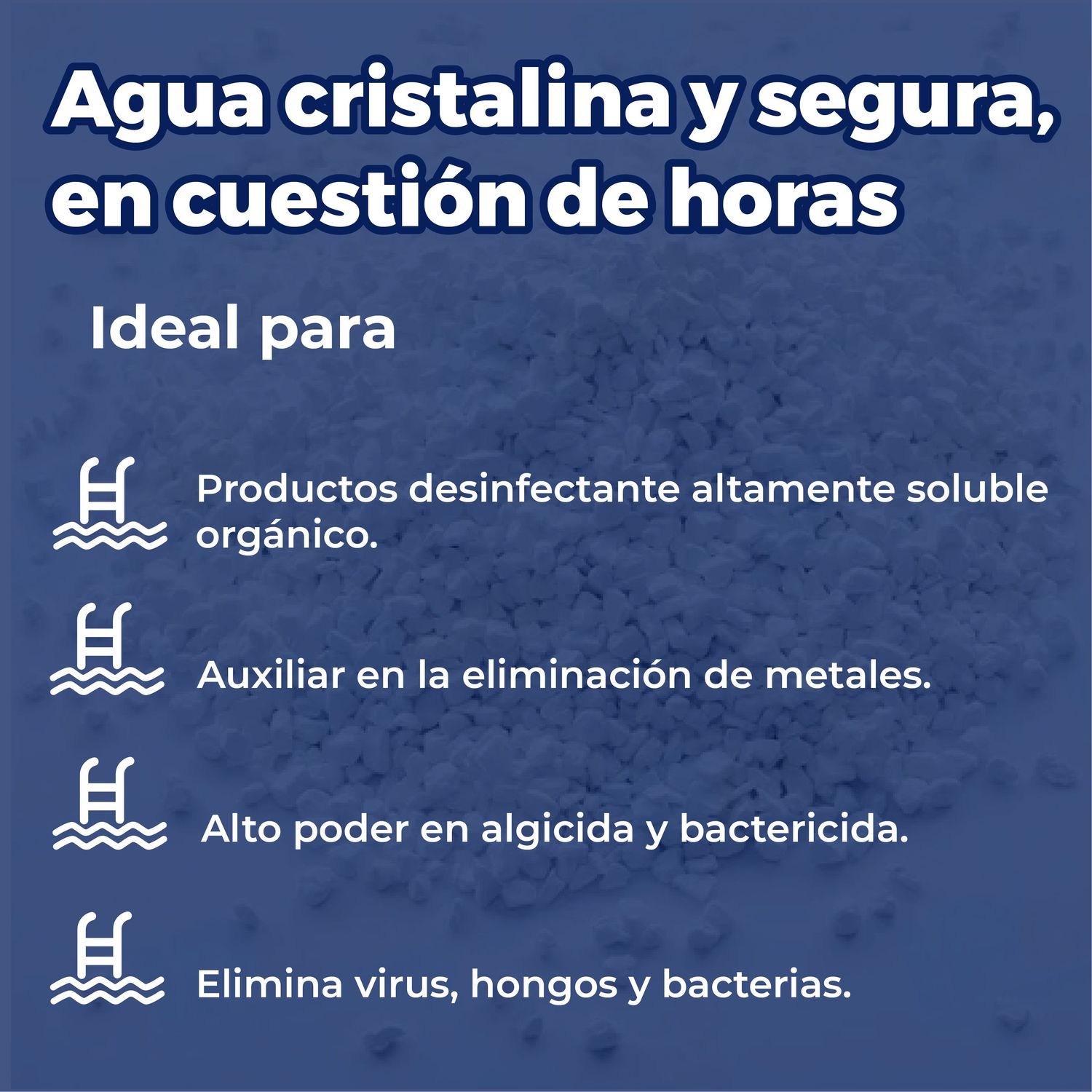 Shock Correctivo 4 Kg Dicloro Para Albercas Y Piscinas Spin