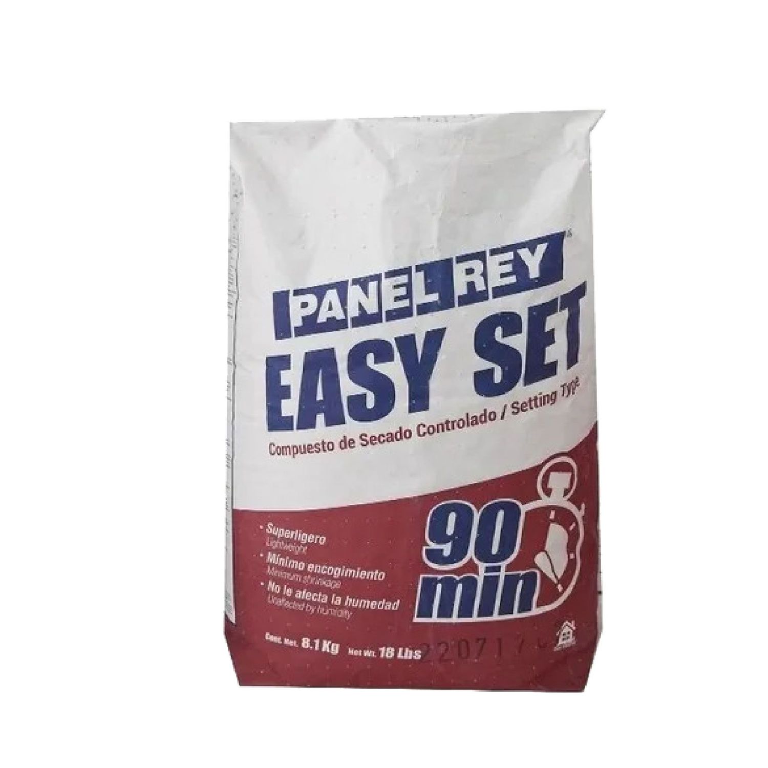 Compuesto Easy Set 90 minutos 8.1 kg