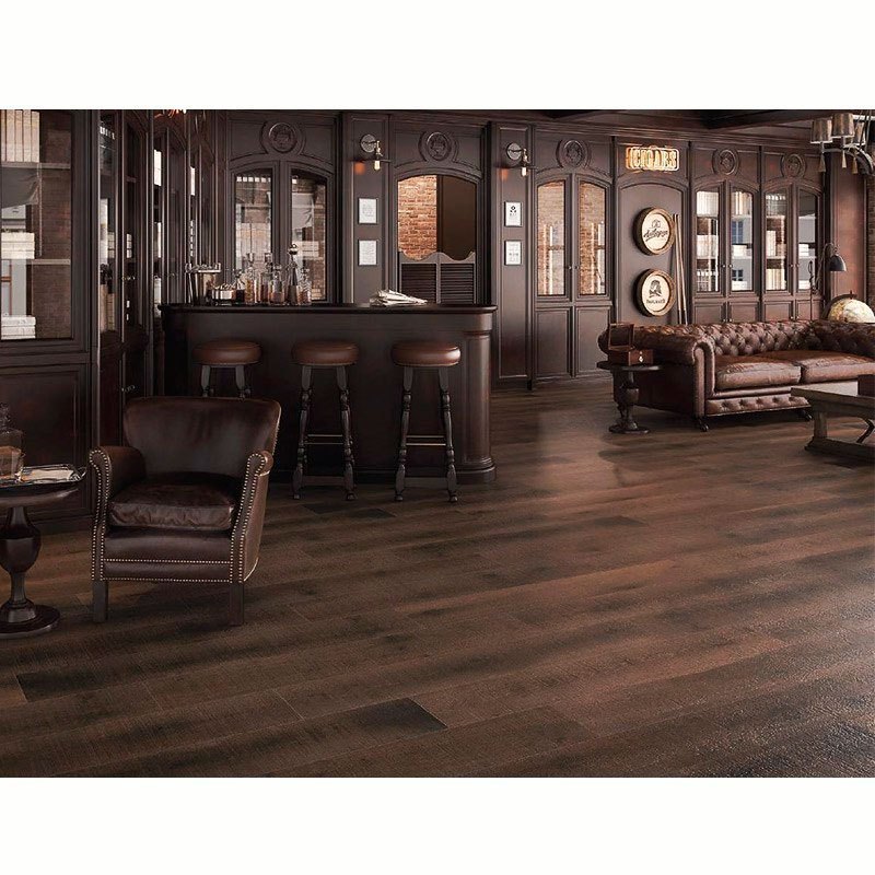 Piso Strongwood Dark Brown Daltile 20x120 cm Rectificado