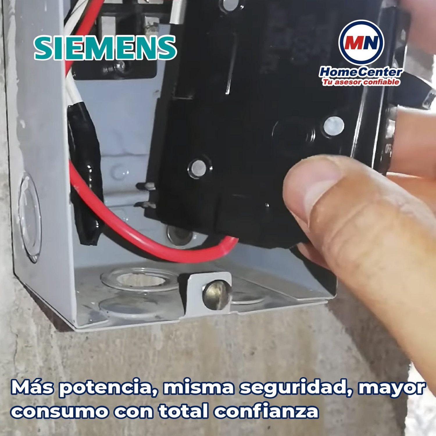Pastilla Eléctrica siemens 1x30A para Protección de Circuitos
