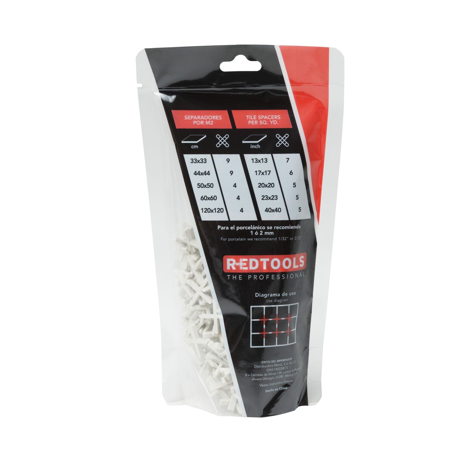 Separador Cruceta 3 mm para Pisos