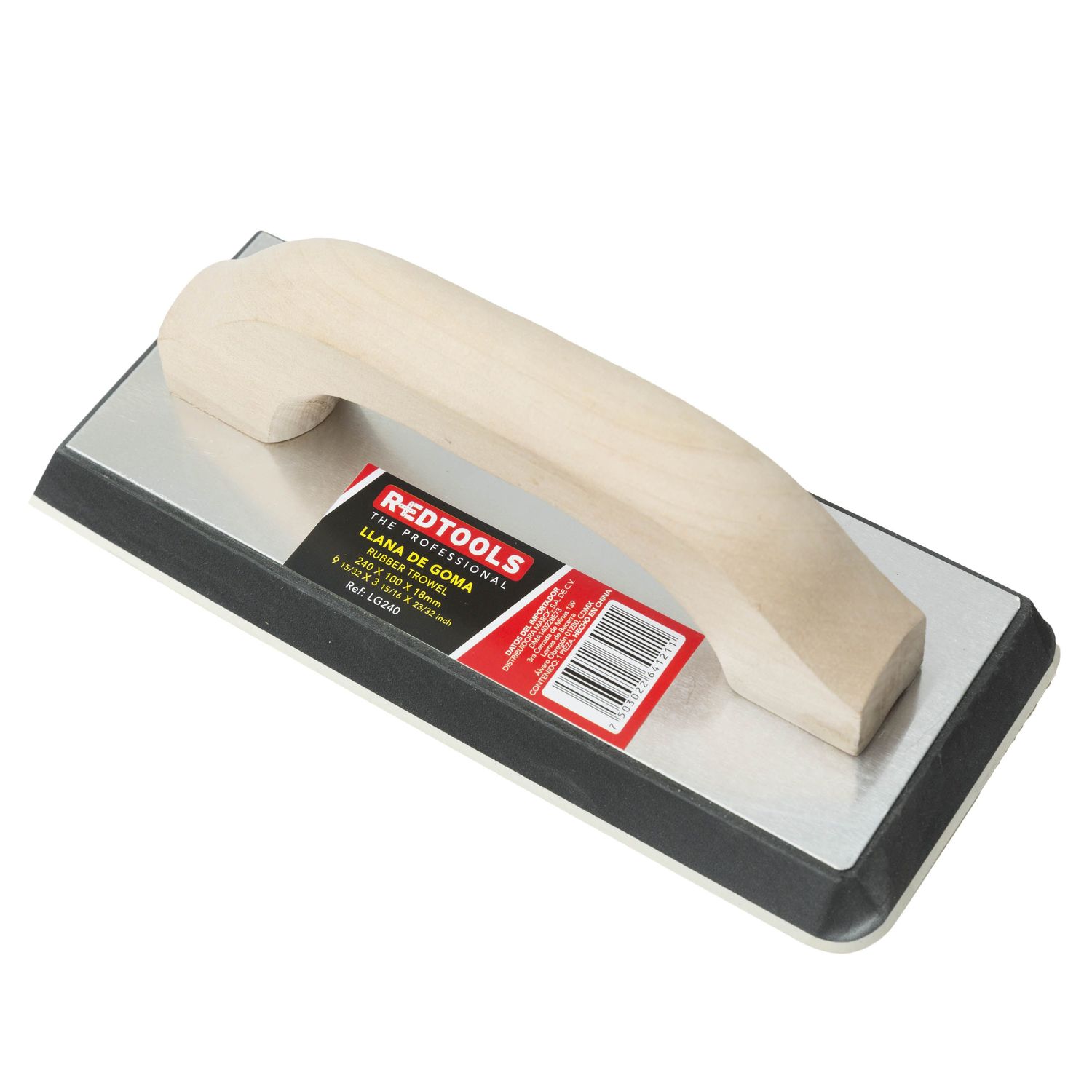 Llana profesional de Goma