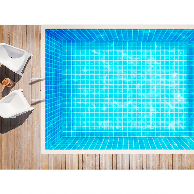 Mosaico para alberca Foncer 32.7x32.7 cm Cancún