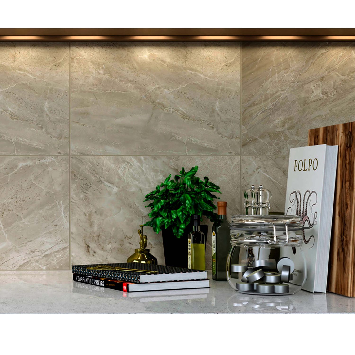 Muro Amalia Marfil Daltile 30 x 45 cm