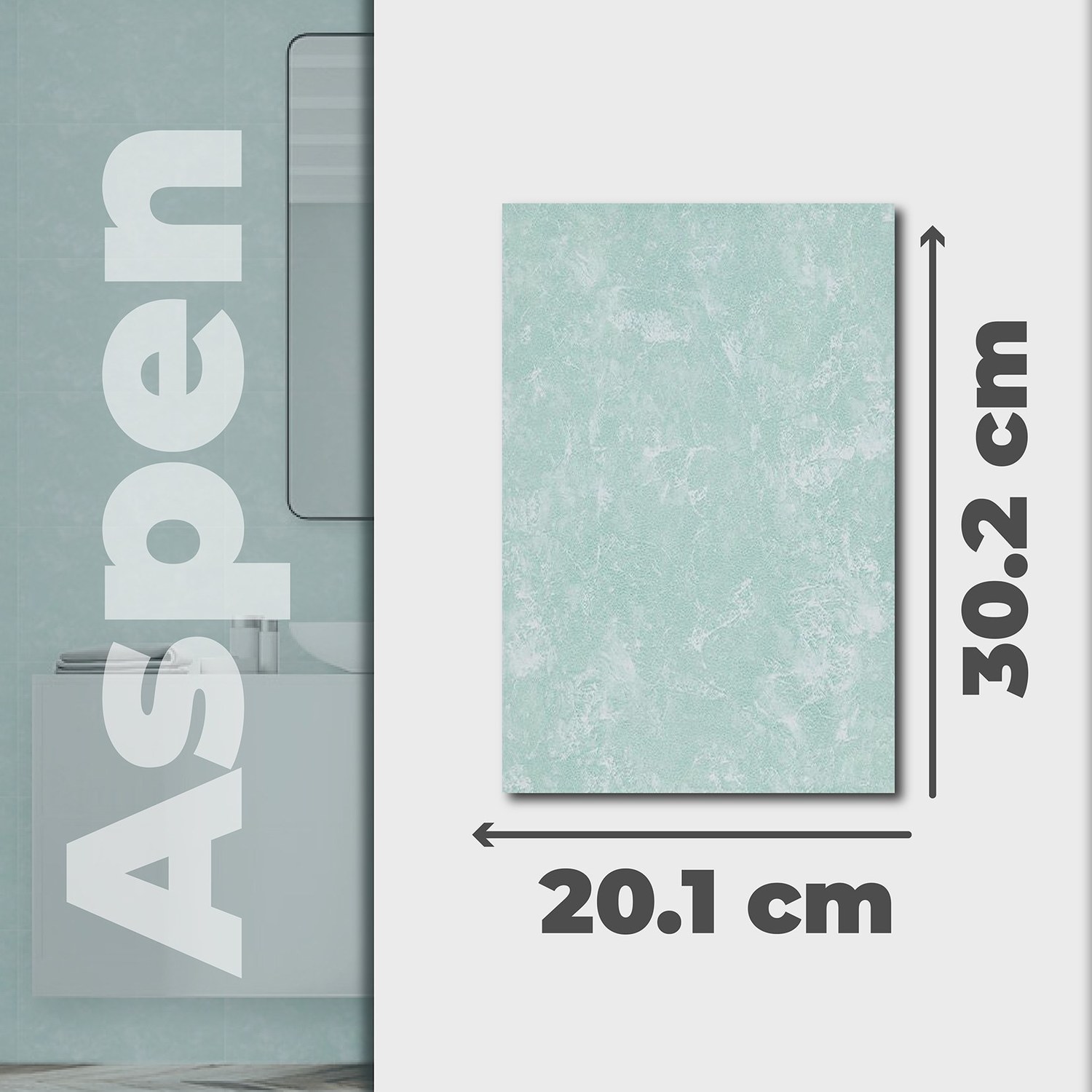 Azulejo Aspen Verde Vitromex 20 x 30 cm