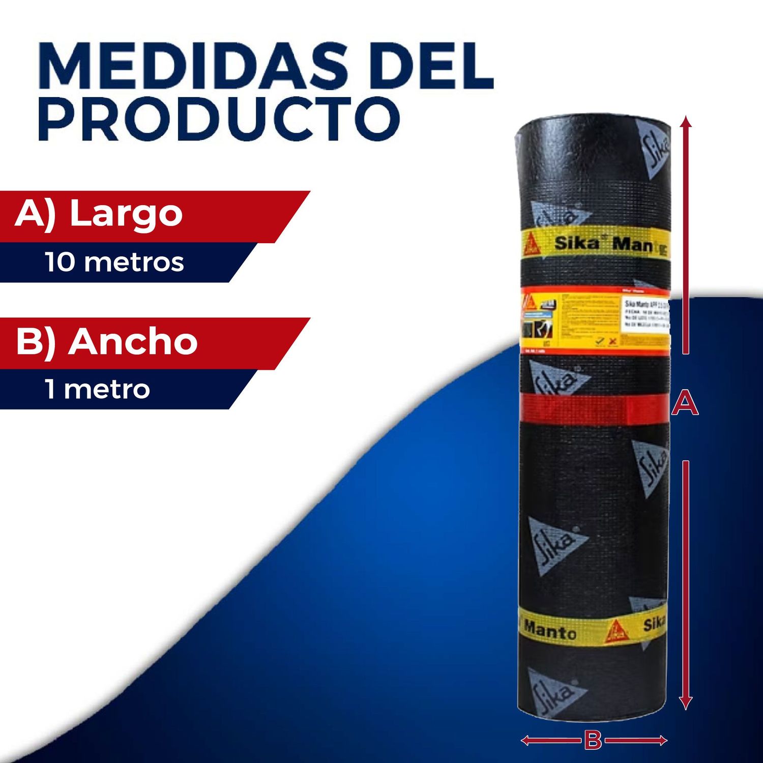 Imper prefabricado SBS superply 4.0 FP gravilla roja