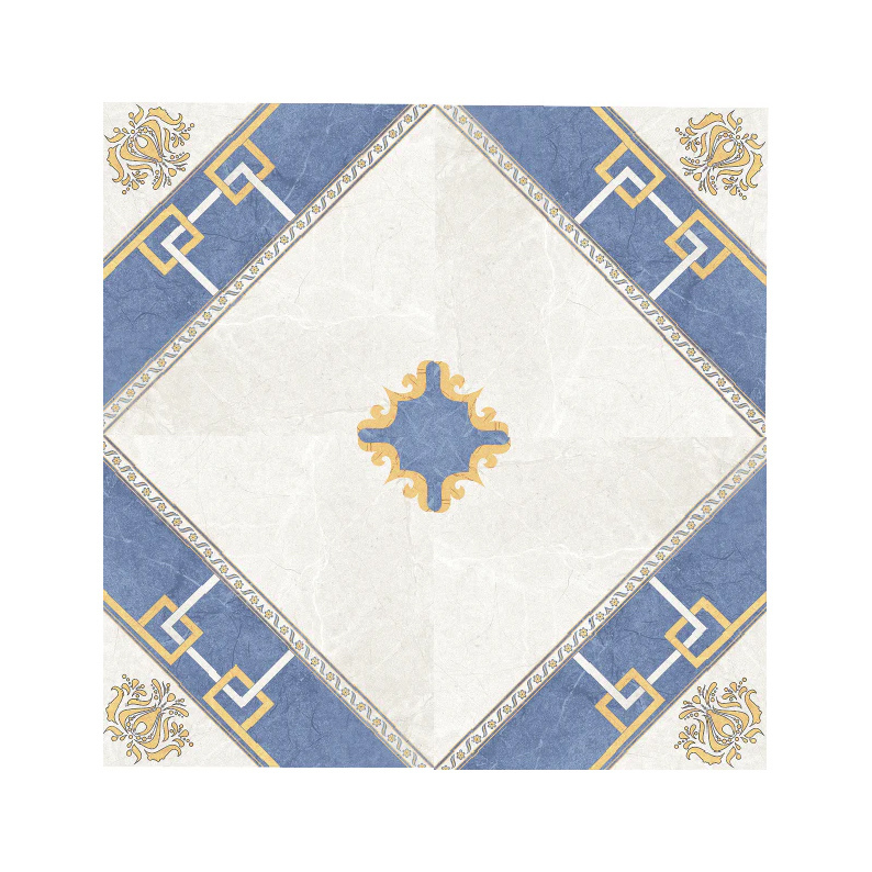 Piso Azteca Azul Vitromex 35.7x35.7 cm