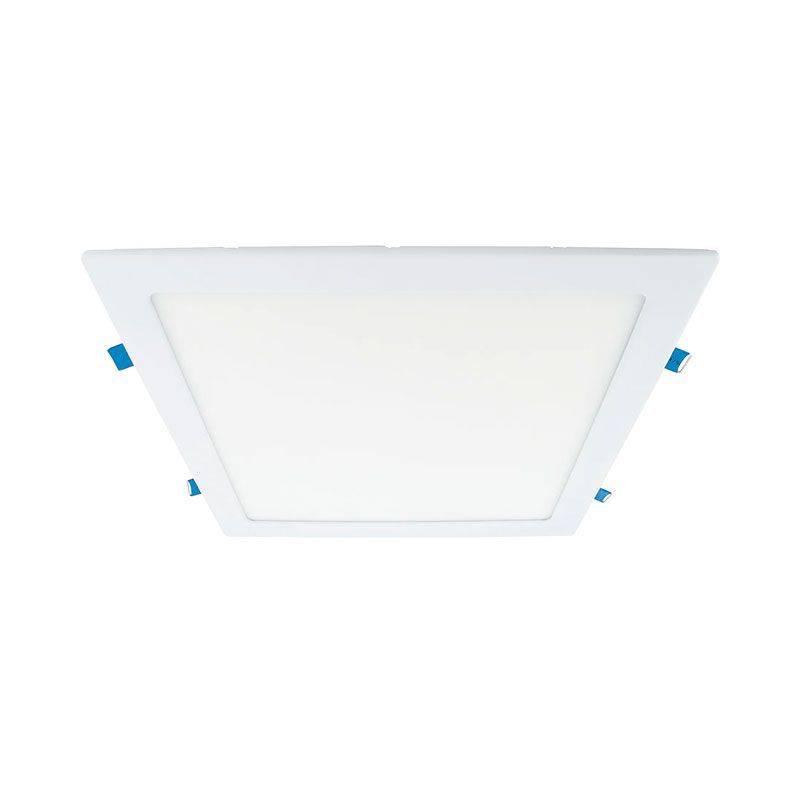 Luminario Led empotrado blanco cuadrado Flat Square Estevez