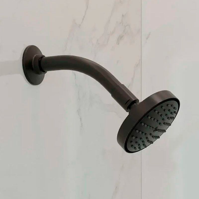 Regadera Helvex Chorro Fijo con Brazo y Chapetón