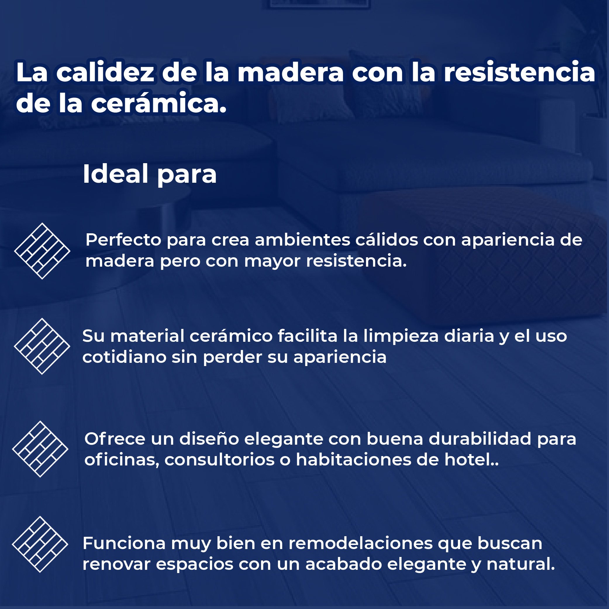 Piso Chapala Albino 18x60.6 cm Vitromex