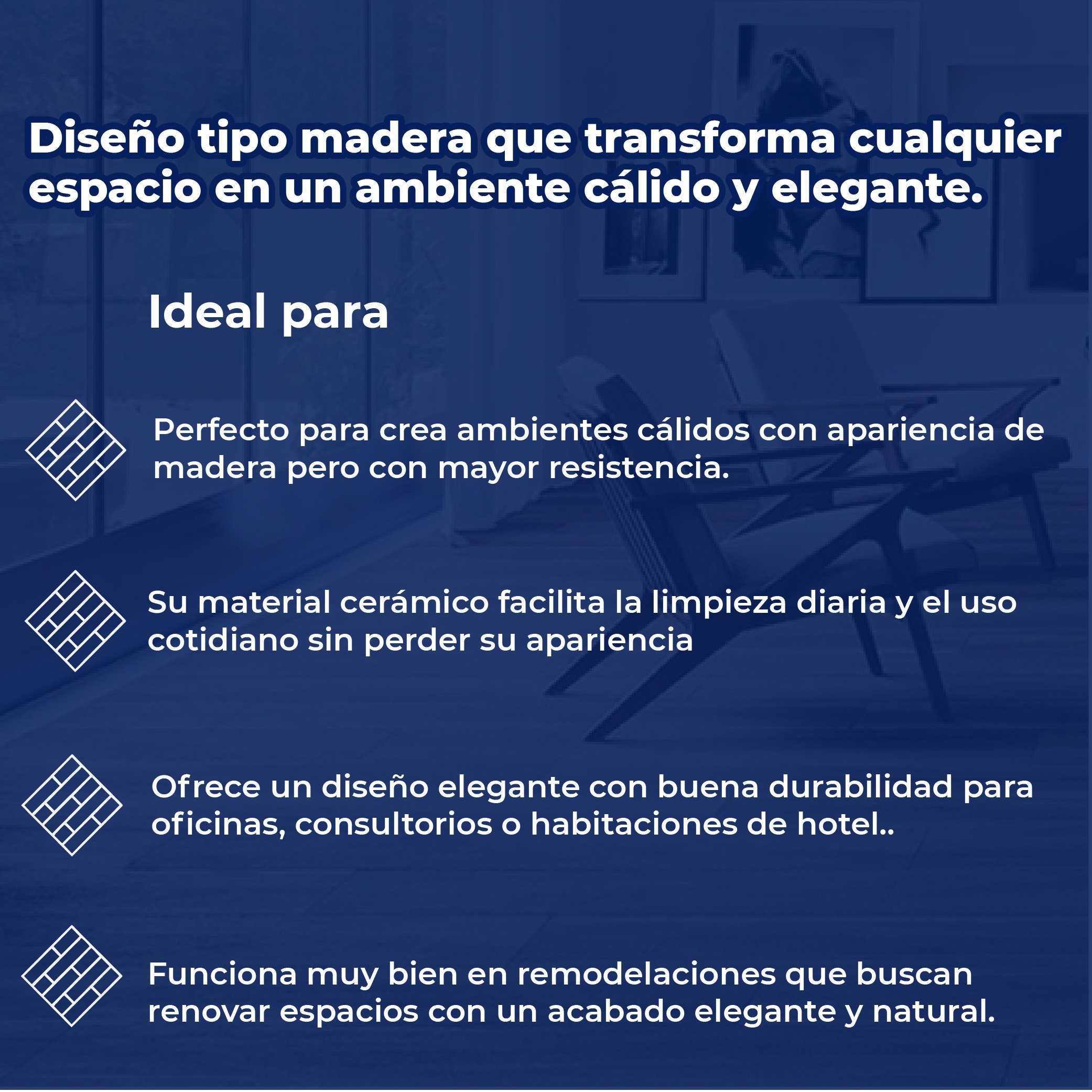 Piso Chapala Abedul 18x60.6 cm Vitromex