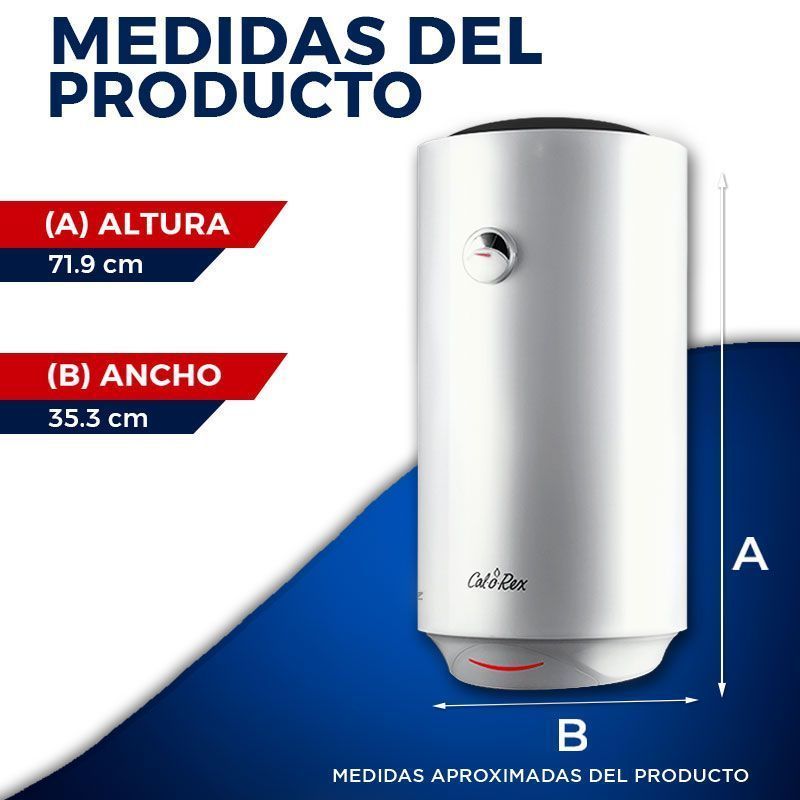 Calentador Depósito Eléctrico Pro Calorex 50 L