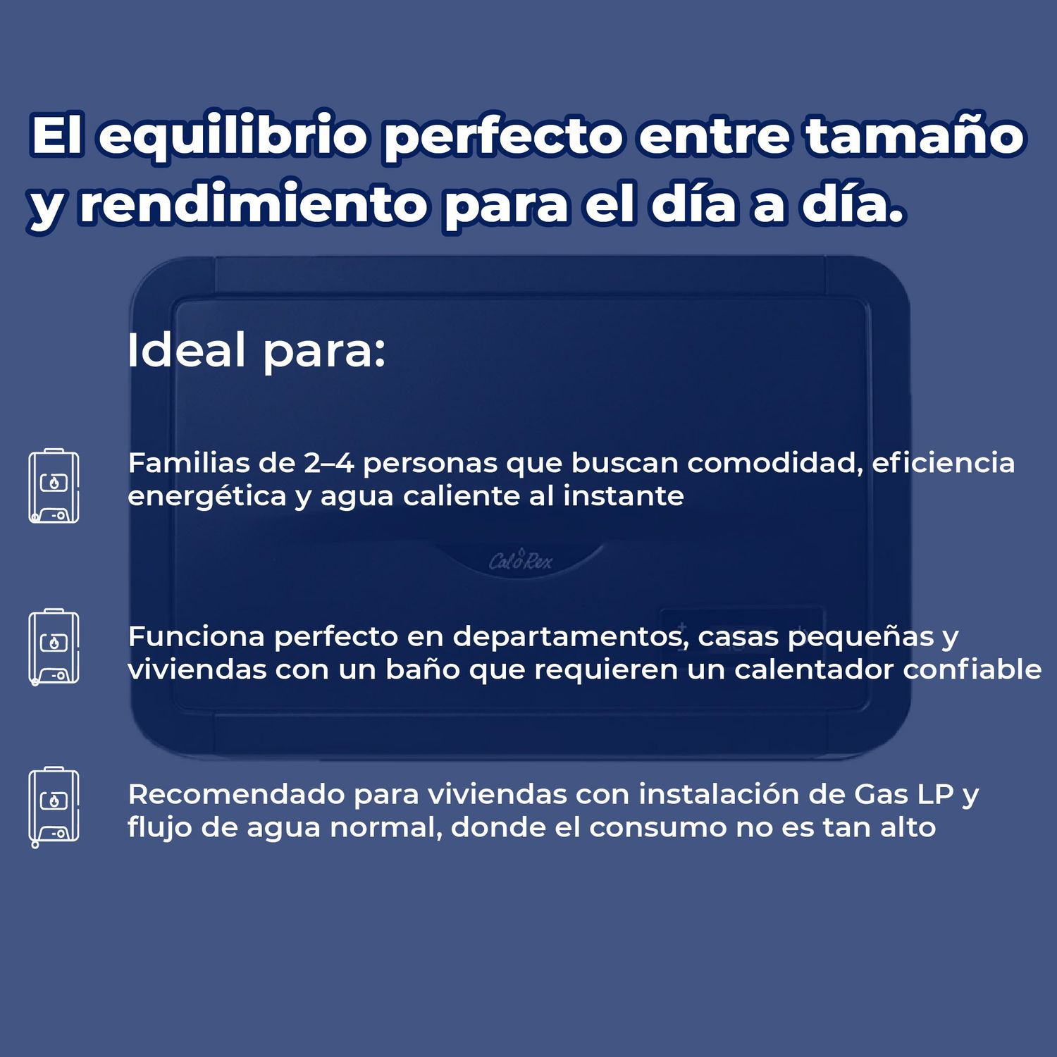 Calentador Instantáneo Eléctrico 15 L Calorex Eleva 2 Servicios