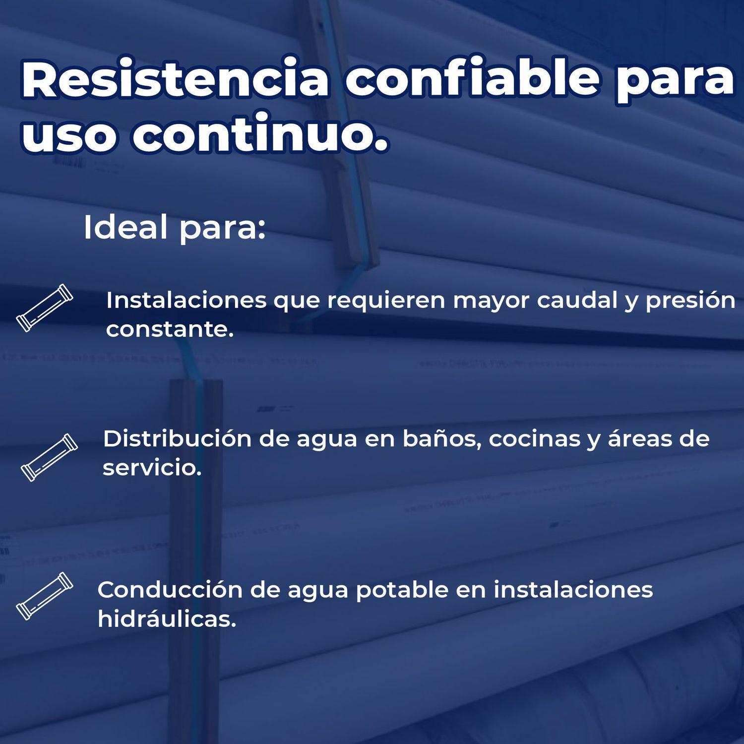 Tubo CPVC 19 MM 3/4 TMO (6 MTS)