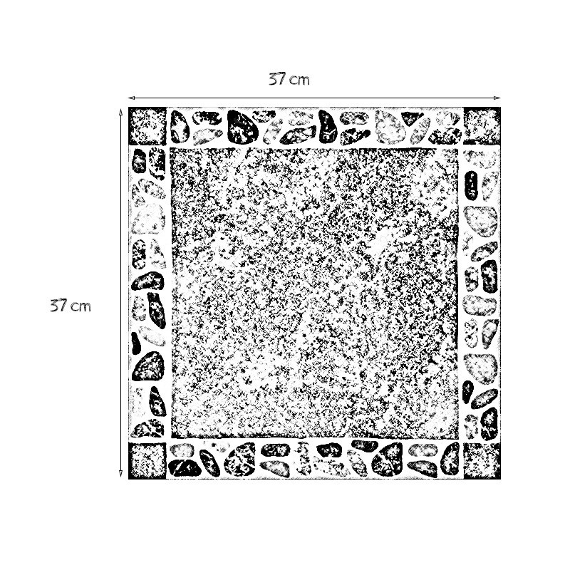 Piso Tecali Café Daltile 37x37 cm