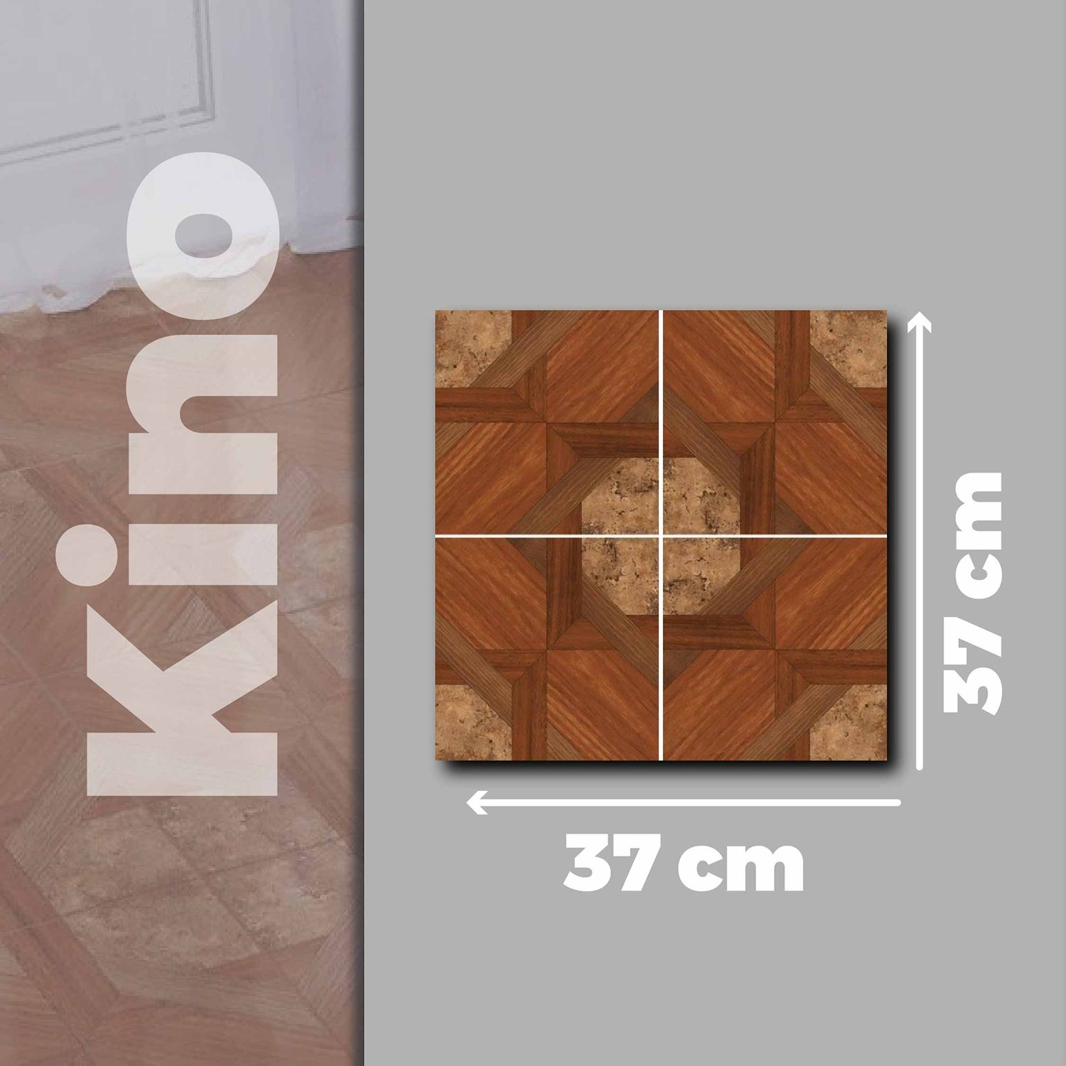 Piso Kino Café Daltile Optima 37x37 cm