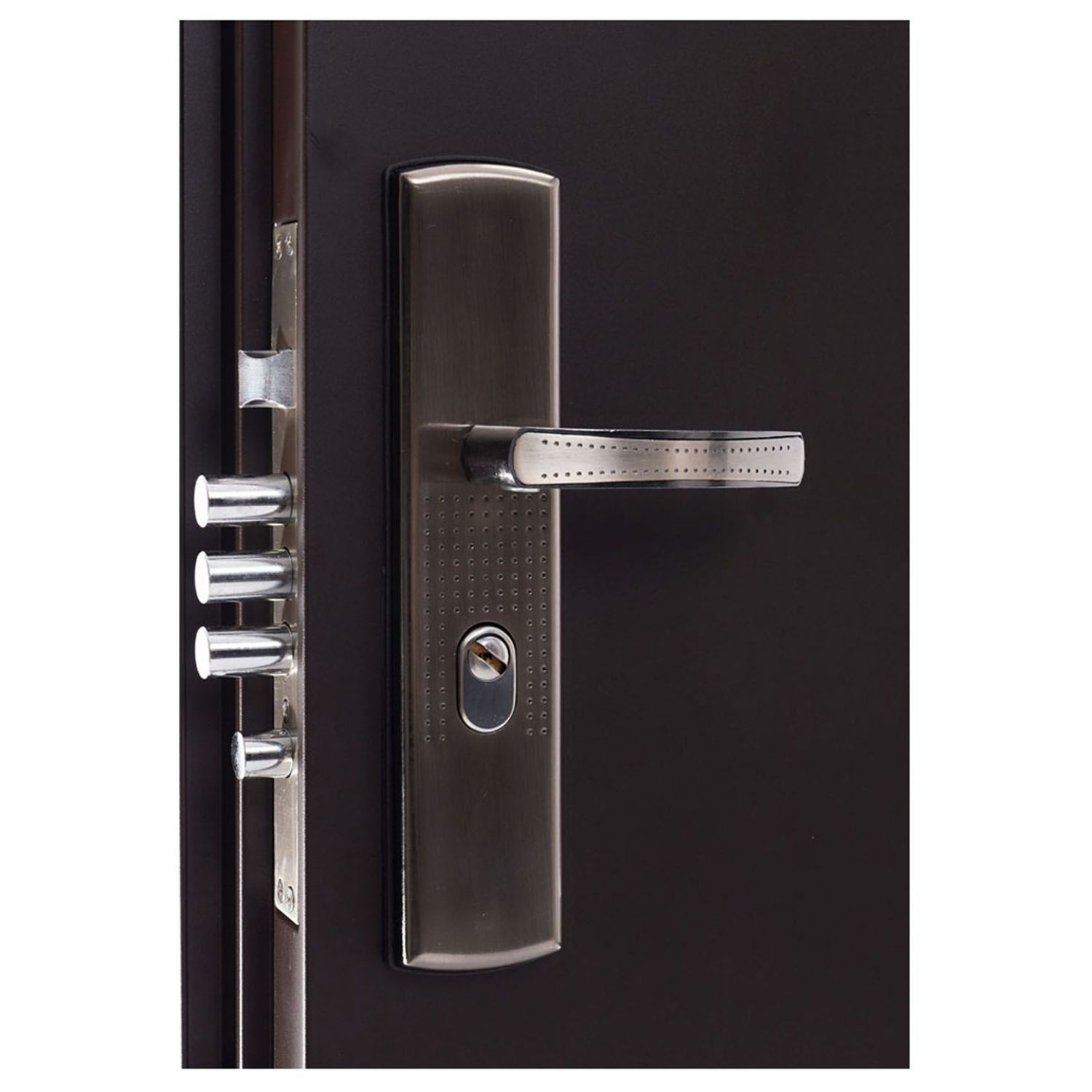 Puerta Der Serie 5 Alta Seguridad 95X213 MTS CHOCOLATE