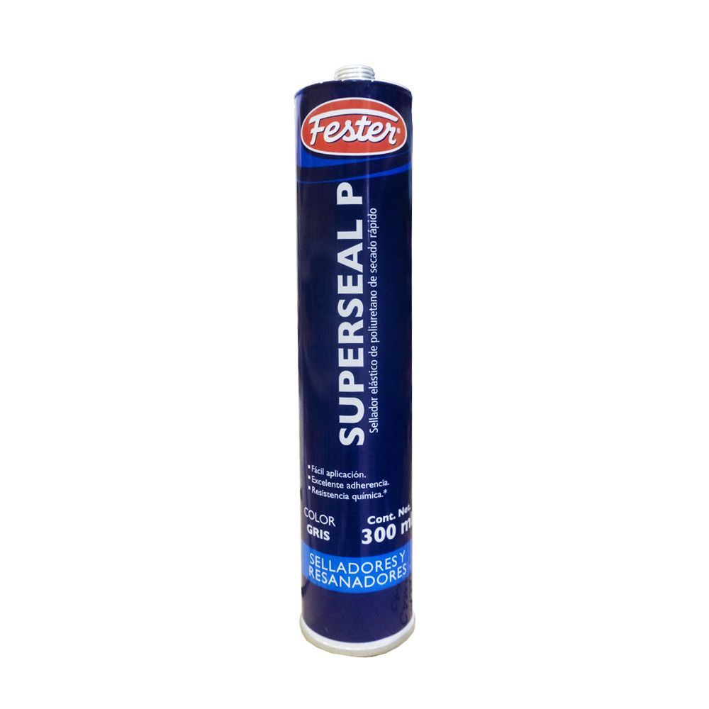 Sellador Poliuretano Superseal Gris 300 ML