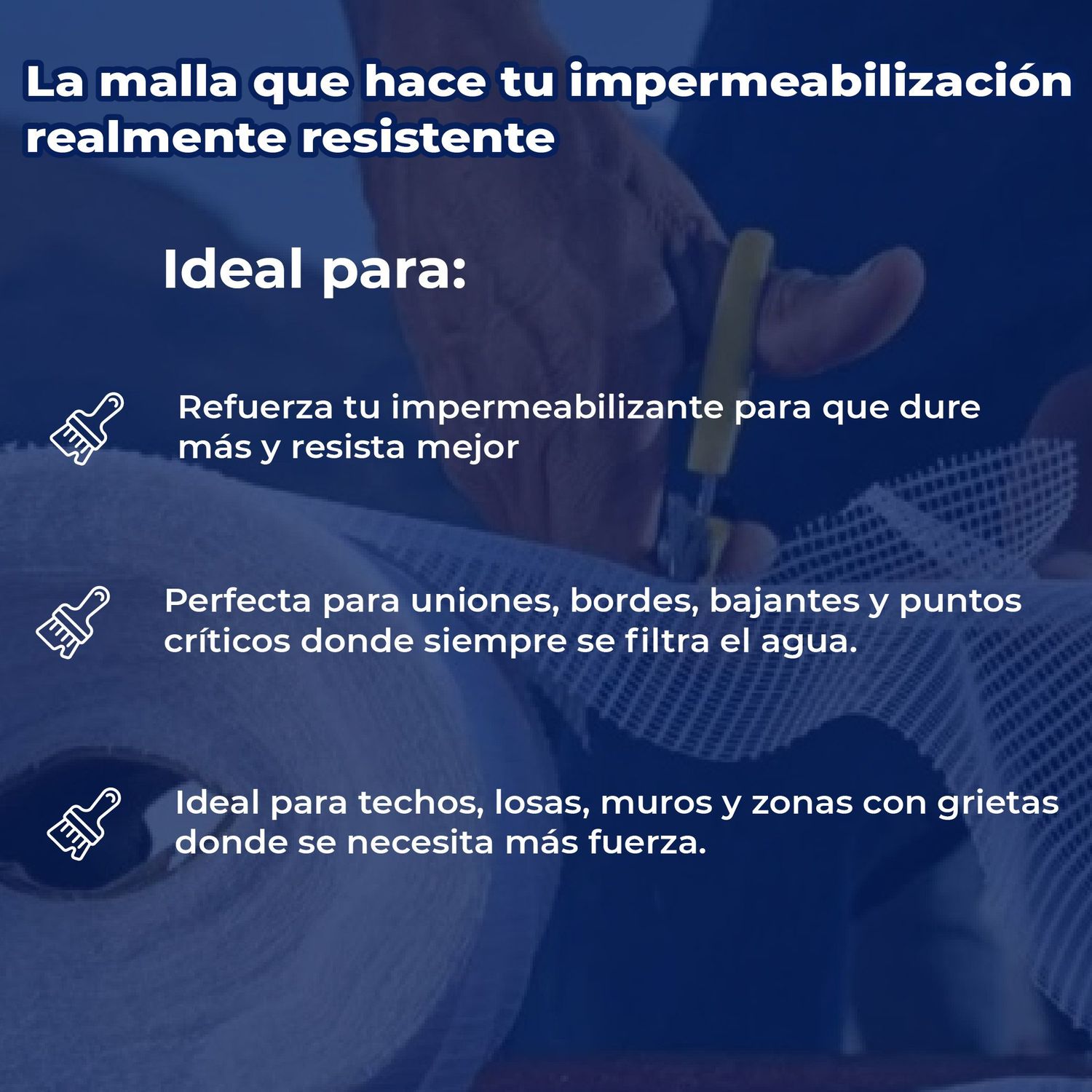 Tela de refuerzo Revoflex Fester 1.10 x 100 m