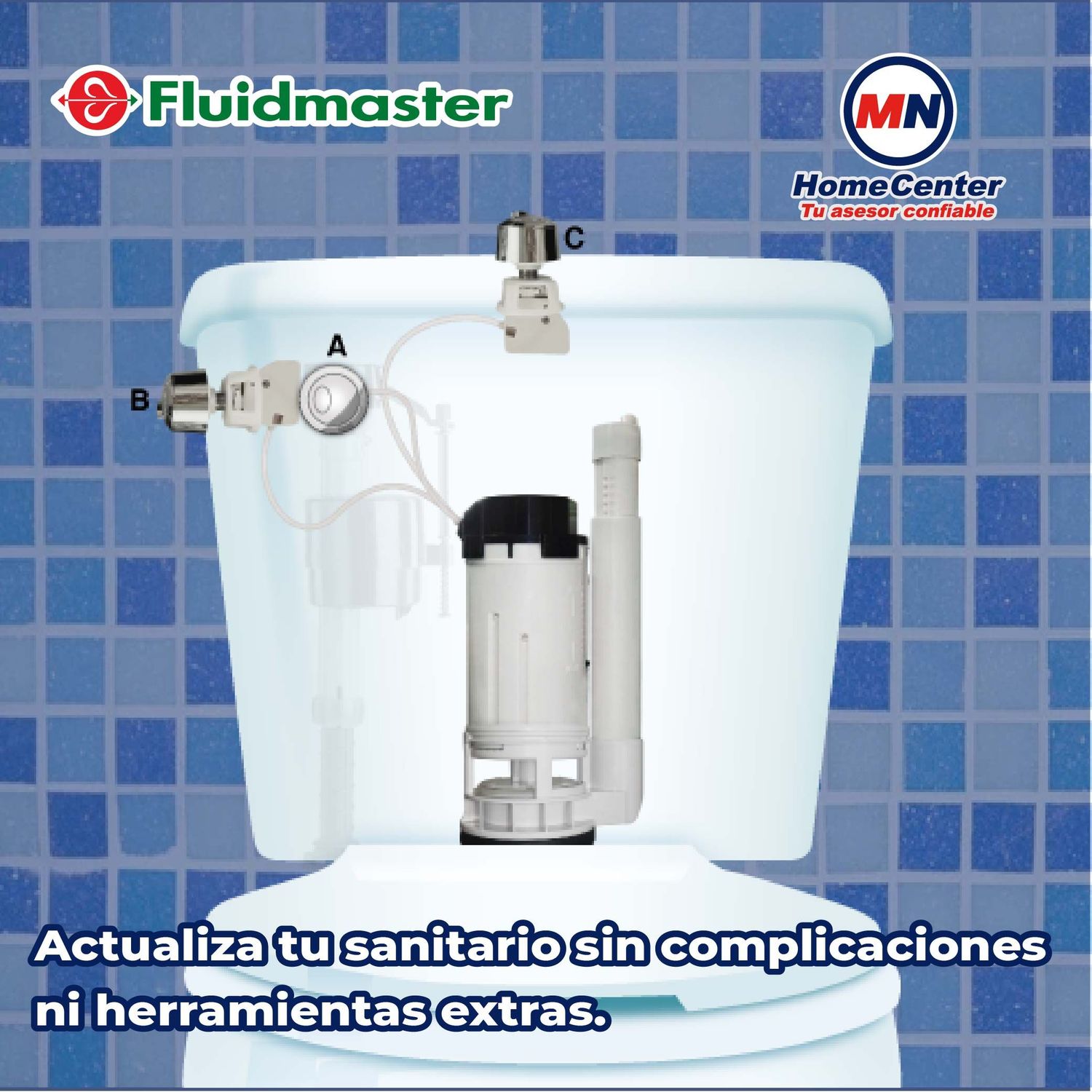 Valvula de Descarga Sanitario 2 Pulgadas Sapo Rojo P/One Piece