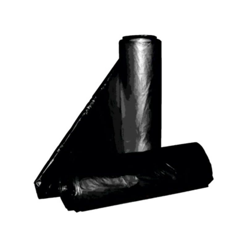 Bolsa de plástico para basura negra