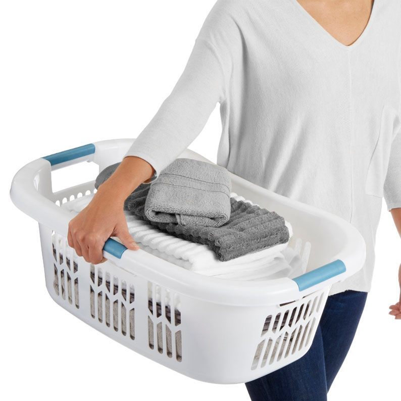 Cesto Plástico Ultra 67X46X25cm Color Blanco