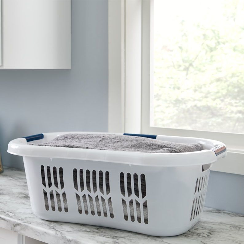 Cesto Plástico Ultra 67X46X25cm Color Blanco