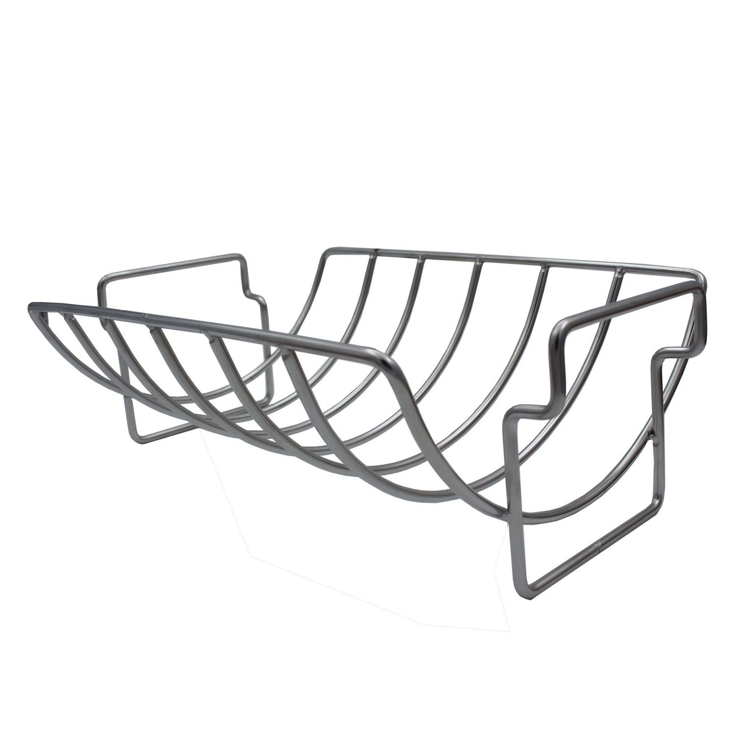 Soporte para Asar Costillas o Aves Fabricada en Acero Inoxidable