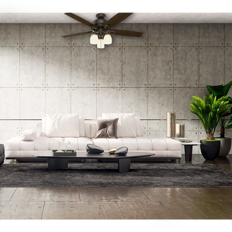 Ventilador Donegan 52 pulg Bronce noble Hunter