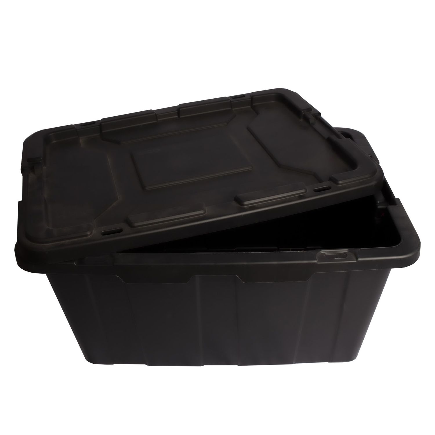 Caja Reforzada Industrial 102 Lts Color Negro