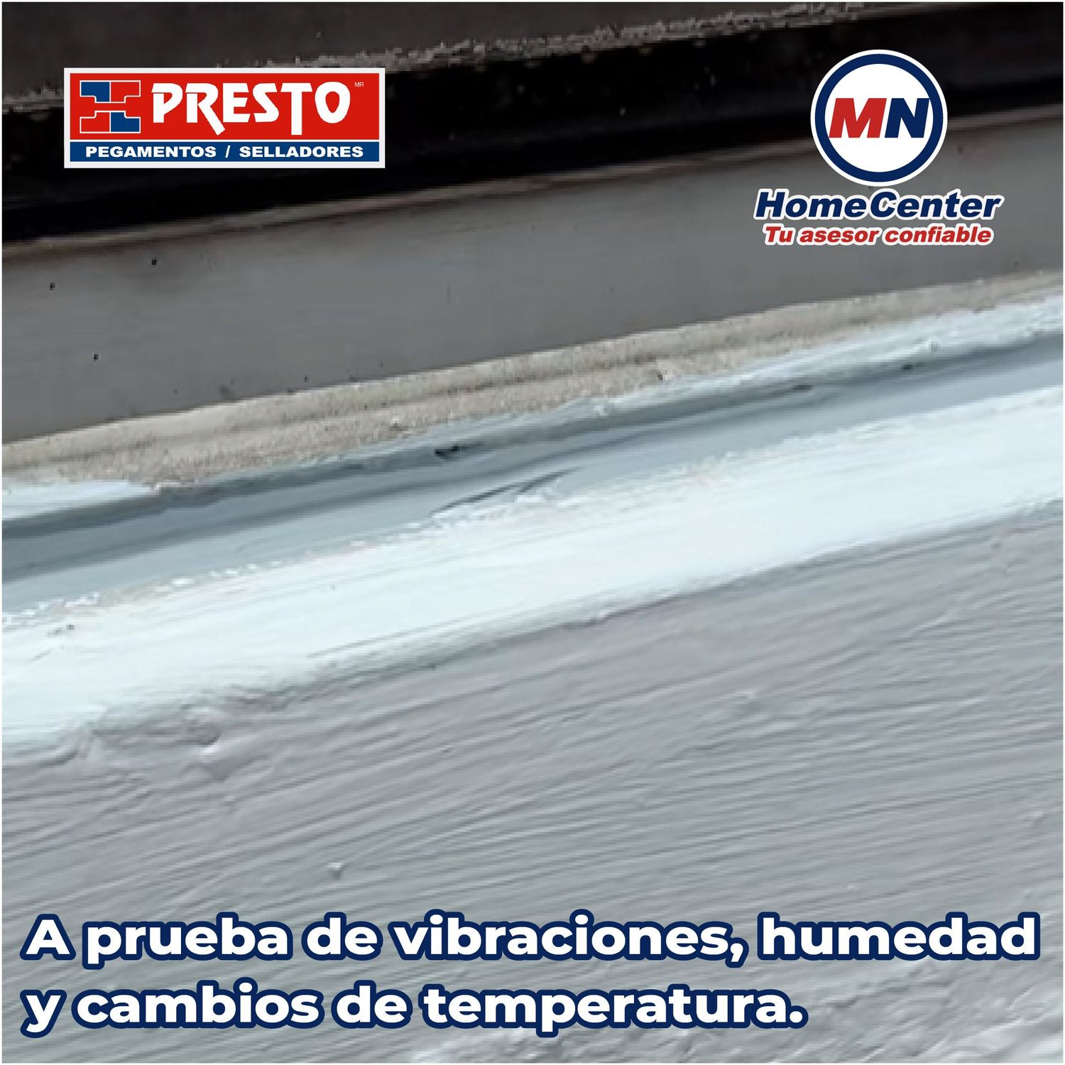 Sellador Poliuretano Presto Flex PU25 Gris 600 ML