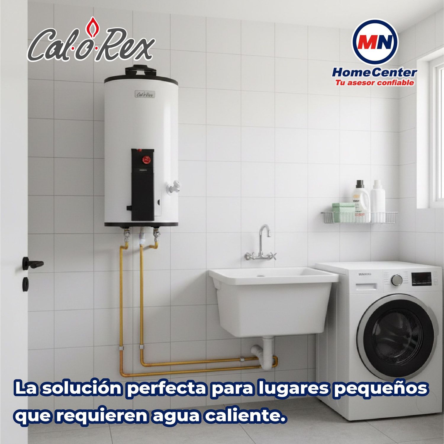 Calentador Depósito Calorex Maximus 38 L Gas LP 1 Servicio