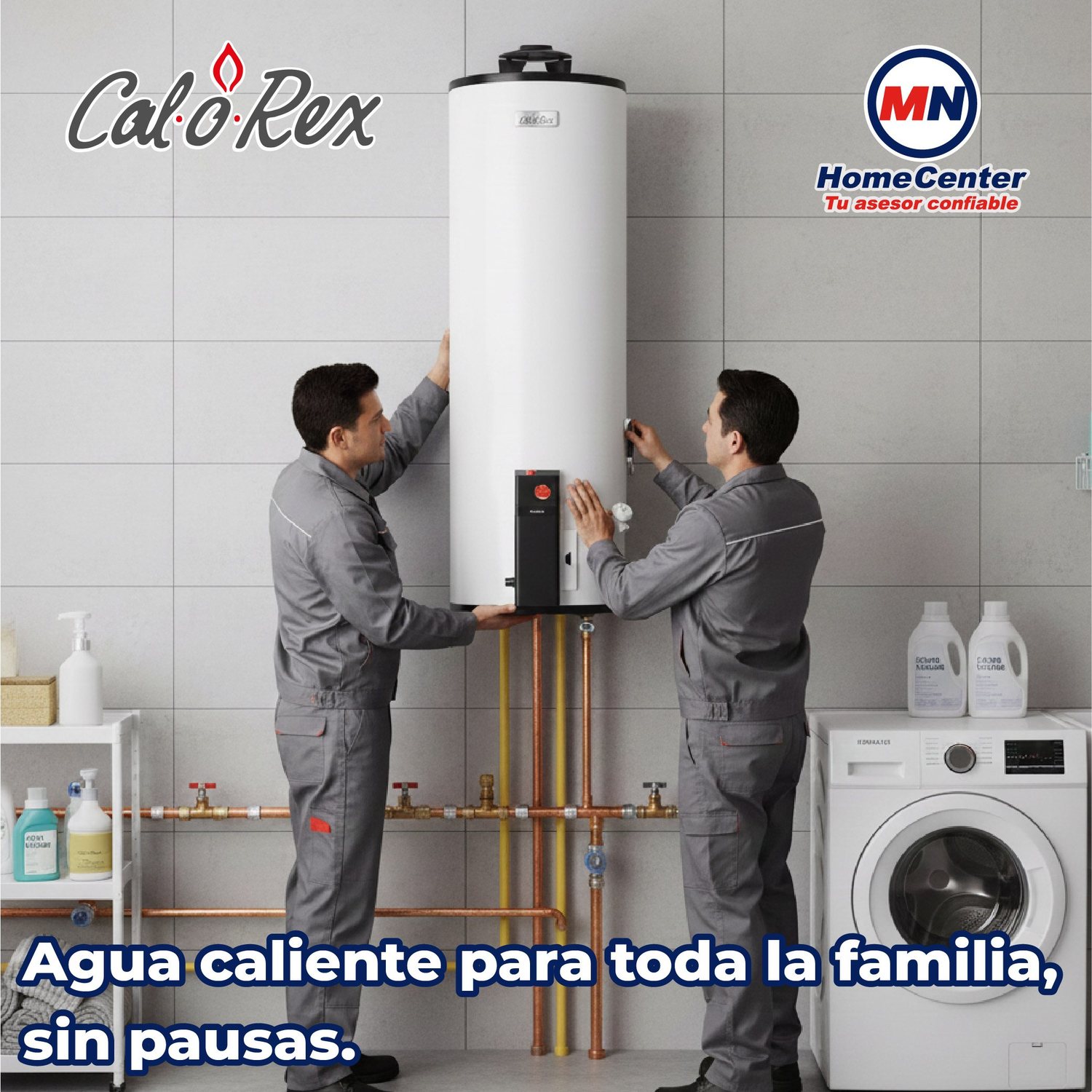 Calentador de Depósito Calorex Maximus 132 L Gas LP