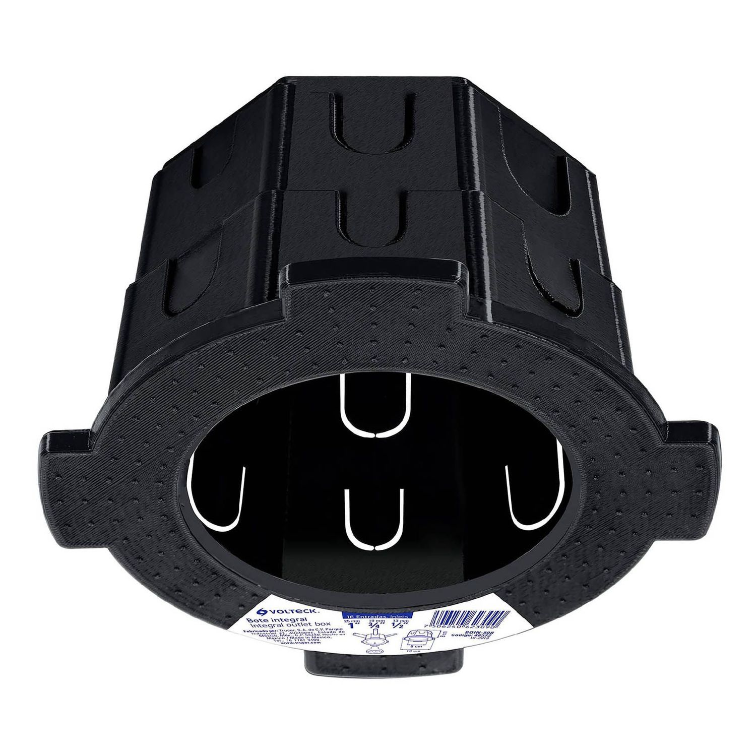 Bote Integral de Polietileno 10 cm Alto x 11 cm Diámetro