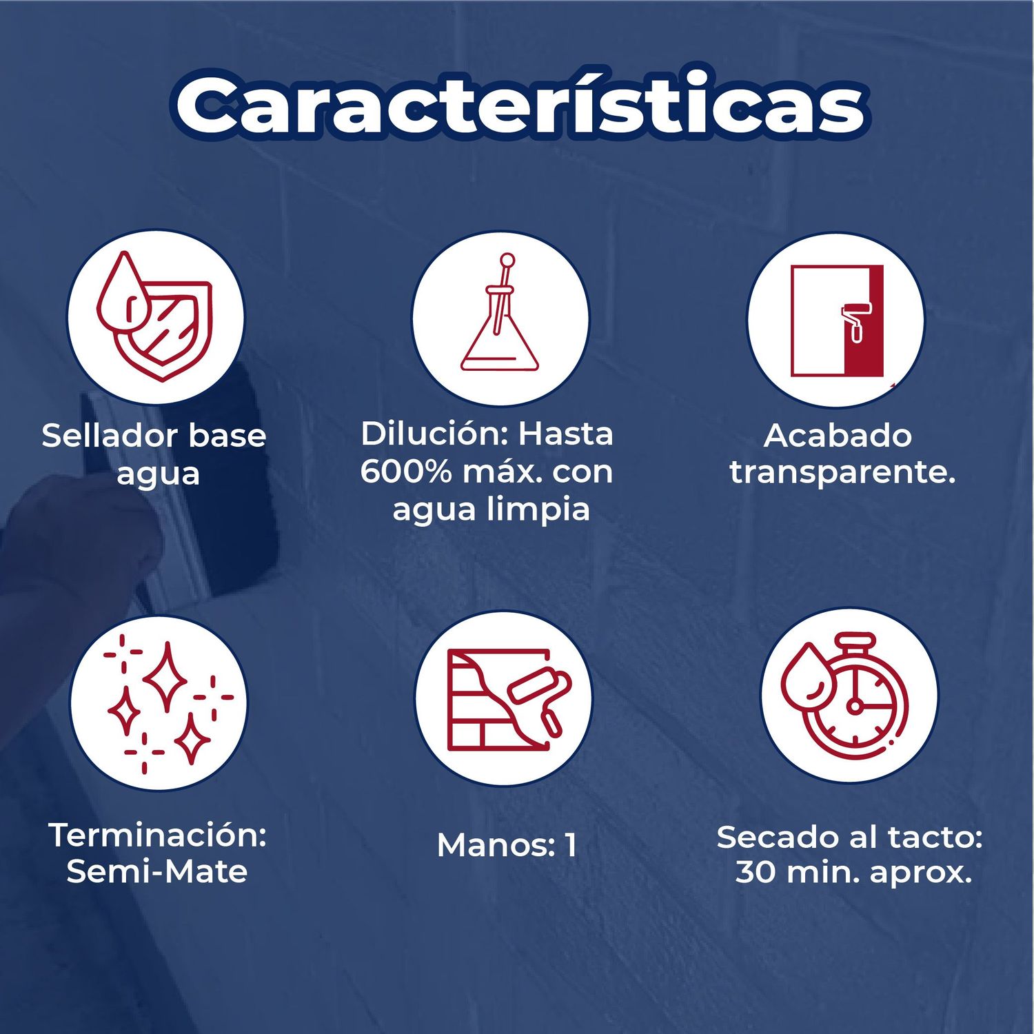 Sellador Vinílico Transparente Sherwin williams 19 L