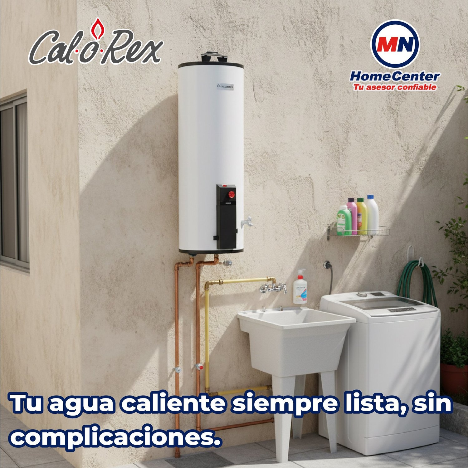 Calentador Deposito Maximus 59 L Gas natural 1 1/2 Servicio G15