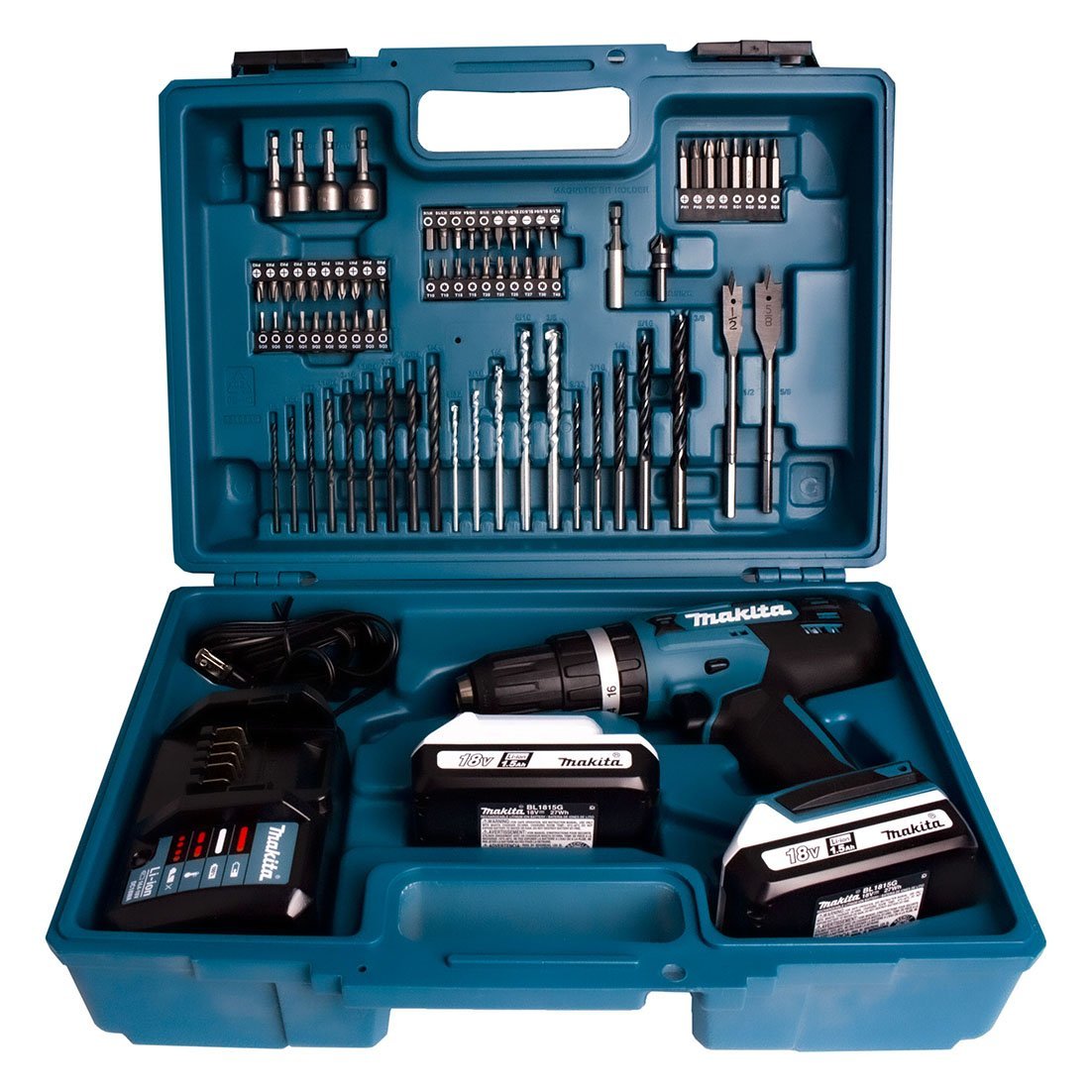 Rotomartillo Inalámbrico 1/2 Profesional 18 V Puntas