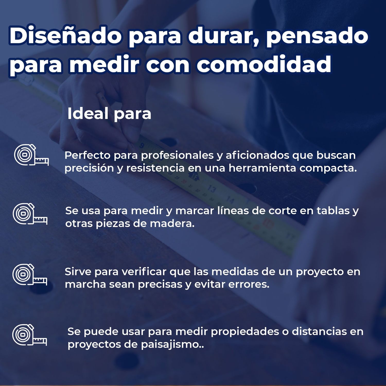 Cinta de Medir Truper Flexómetro Gripper Contra Impactos 5 MTS