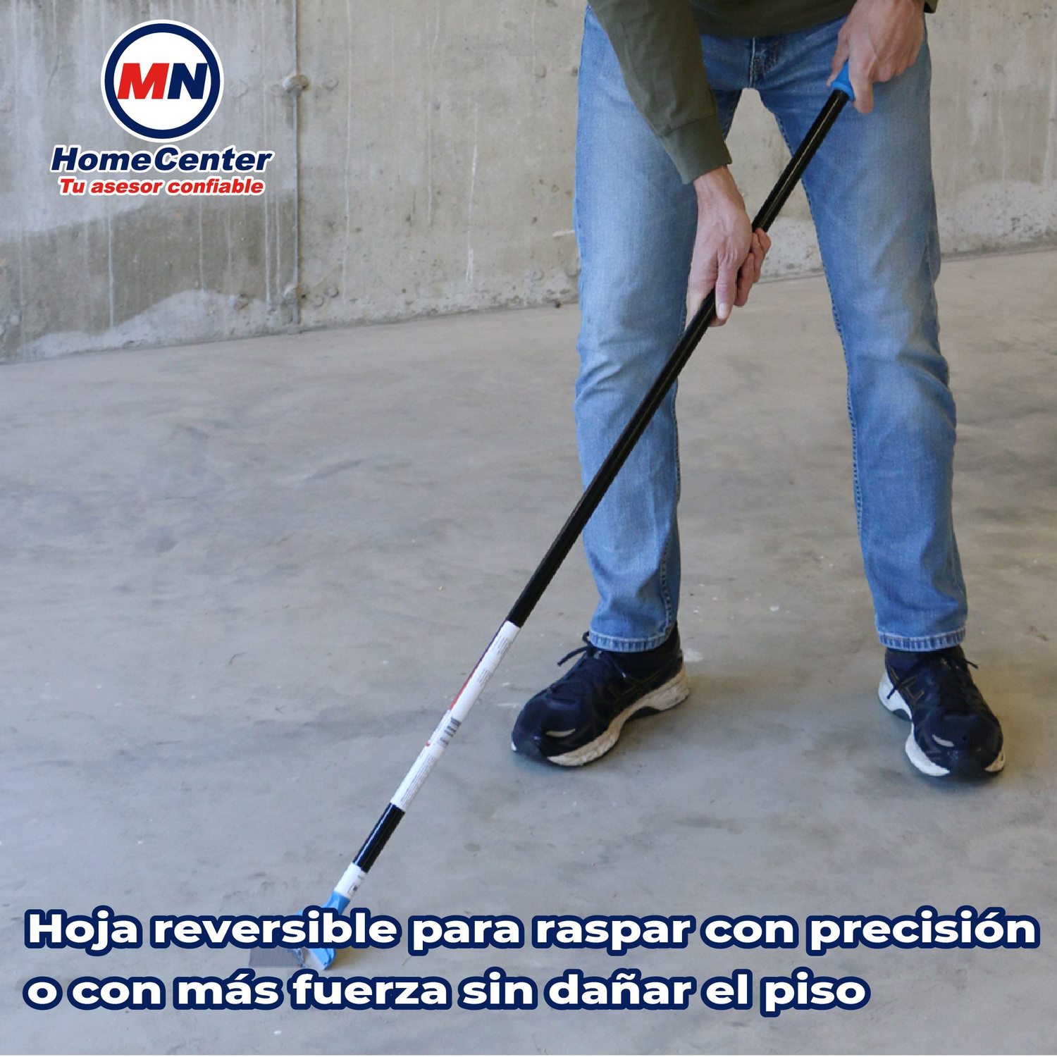 Raspador P/Piso C/Mango Extensible 0.91 M