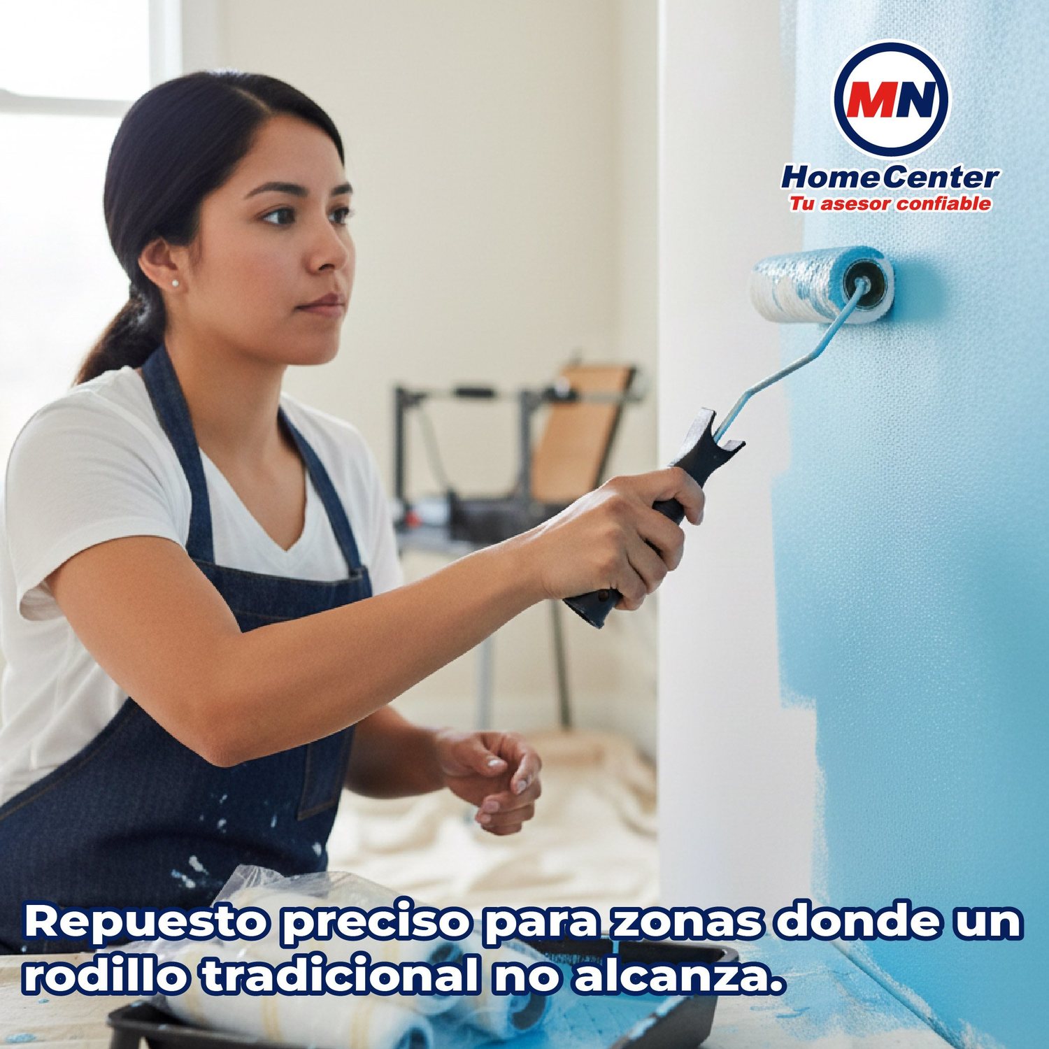 Repuesto Felpa Rodillo Pintura 3/8 11.43 CM Semi Liso