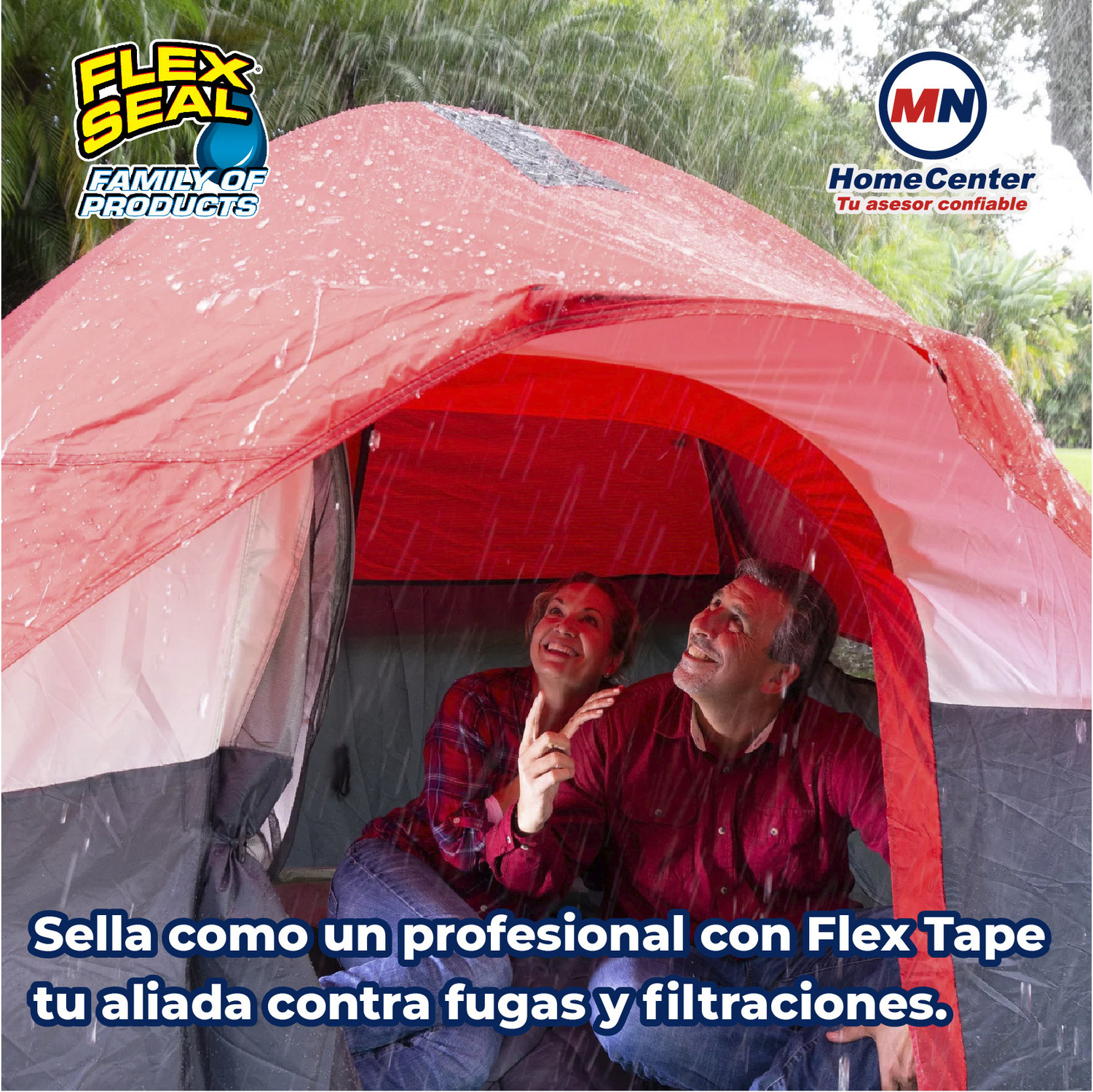 Cinta impermeable flexible negro 10.16 cm x 1.52 m