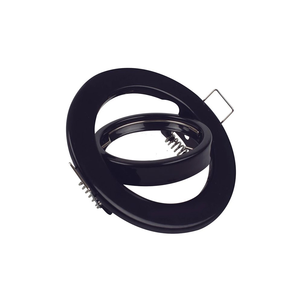 Spot Empotrable MR16 Dirigible Negro