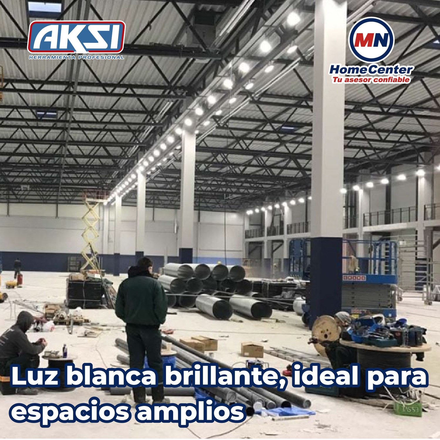 Foco Led Alta Potencia aksi 30 W Luz Blanca E27