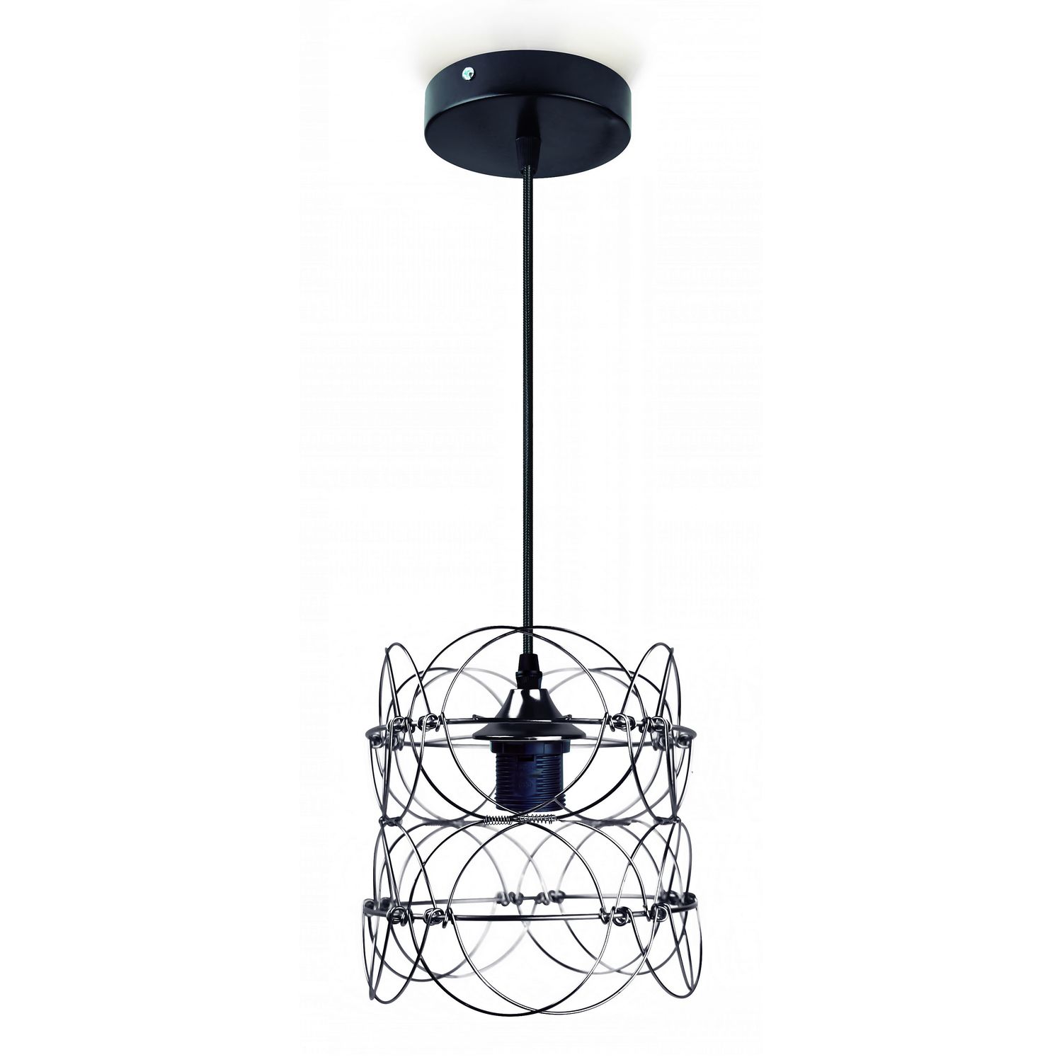 Luminario Colgante INIFINITI Negro Perlado