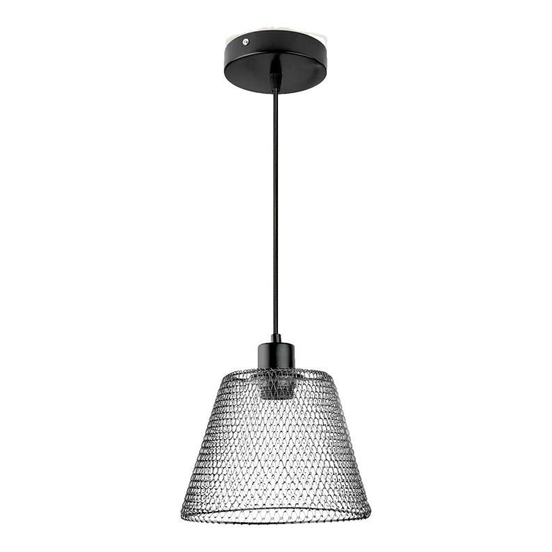 Luminario Colgante MESH Negro Perlado